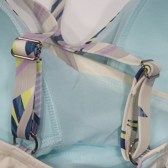 CALIA Wrap Front Tankini Top Plus Size - Picture 9 of 9